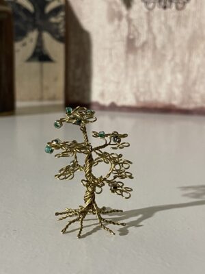 Mini Ståltrådsträd med pärlor